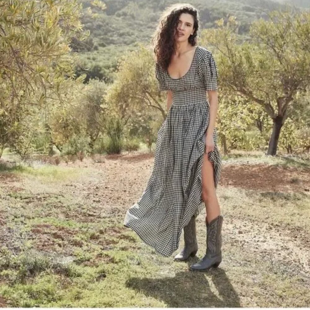 Doen Kennedy Dress ink Gingham
